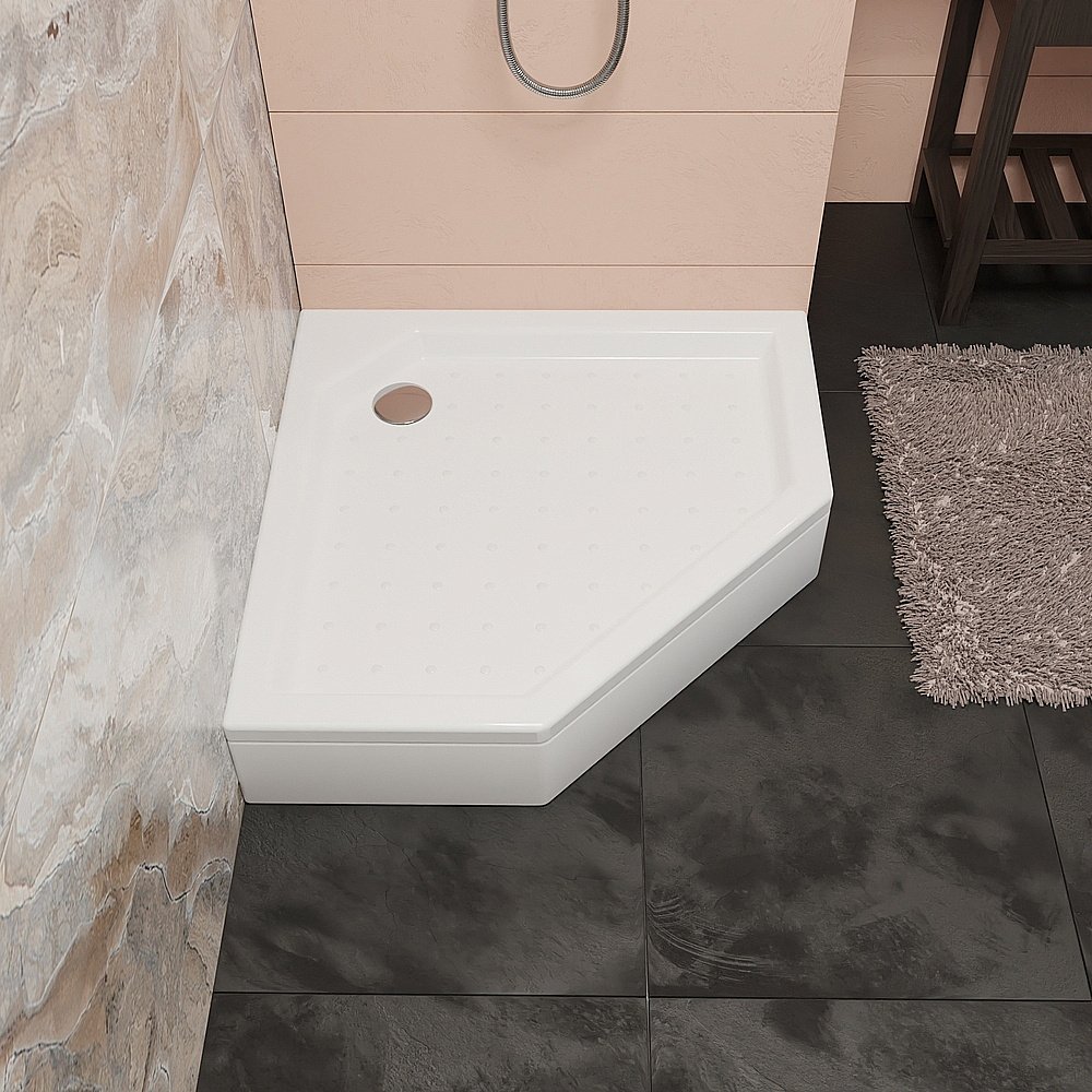 Душевой поддон RGW Acryl STYLE TR 16180500-11 100х100 белый купить в интернет-магазине Sanbest