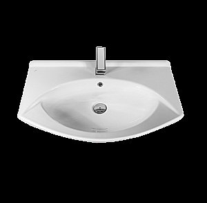 Тумба с раковиной подвесная Misty Джулия 85 розовая для ванной в интернет-магазине Sanbest