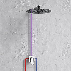 Душевая система WasserKRAFT Naab A8651.090.118 хром купить в интернет-магазине сантехники Sanbest