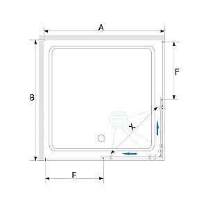 Душевая система RGW Shower Panels SP-6143-01 50140801-01 хром купить в интернет-магазине сантехники Sanbest