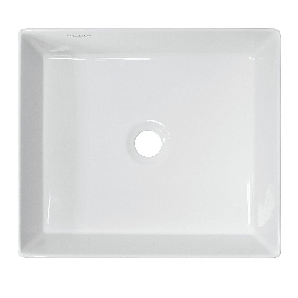 Раковина Sanita luxe Novel Slim 40 NOV40SLWB01S белая купить в интернет-магазине Sanbest