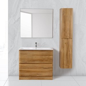 Тумба с раковиной BelBagno ALBANO 100 PIA Rovere Rustico для ванной в интернет-магазине Sanbest