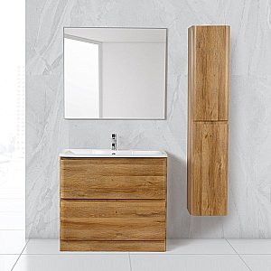 Тумба с раковиной BelBagno ALBANO 100 PIA Rovere Rustico для ванной в интернет-магазине Sanbest