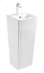 Раковина напольная SantiLine 34,5 SL-4010 белая купить в интернет-магазине Sanbest