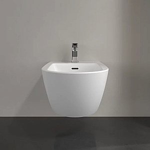 Биде подвесное Villeroy&Boch Subway 3.0 447000RW белый матовый купить в интернет-магазине Sanbest