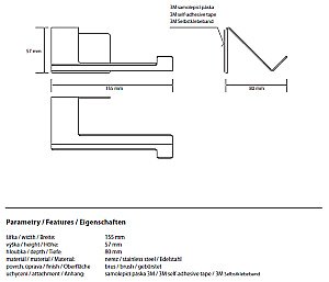Держатель для туалетной бумаги Bemeta Niva 101106025 купить в интернет-магазине сантехники Sanbest