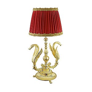 Лампа настольная Migliore Luxor 26142 золото купить в интернет-магазине сантехники Sanbest
