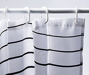 Шторка для ванны WasserKRAFT Donau SC-24101 купить в интернет-магазине сантехники Sanbest