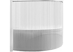 Карниз для ванны Aquanet Sarezo 160х100 белый купить в интернет-магазине сантехники Sanbest