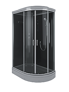 Душевая кабина Erlit ER3512PL-C2-RUS_GRAY 120х80 стекло тонированное/профиль серебристый, левосторонняя купить в интернет-магазине Sanbest