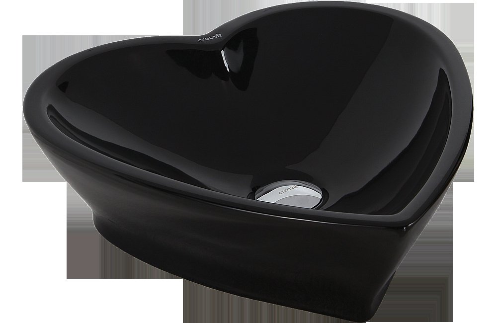 Раковина Creavit Love 45 TP149.40000 45 черная купить в интернет-магазине Sanbest