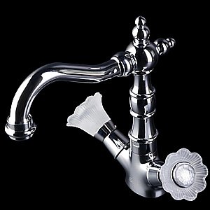 Смеситель для раковины Boheme Сamelia 272 хром купить в интернет-магазине сантехники Sanbest