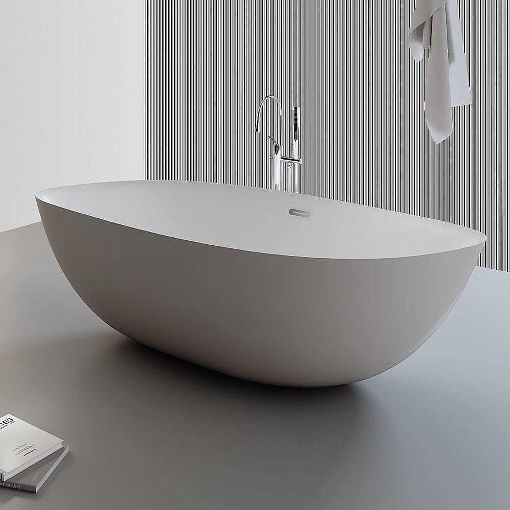 Ванна акриловая Black&White SWAN SB222 180x90 белая купить в интернет-магазине Sanbest