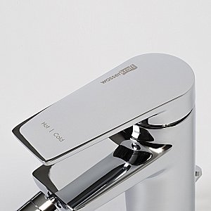 Инсталляция для биде со смесителем WasserKraft Naab 86BDT.050.WH.SQ3206 белая панель/смеситель хром купить в интернет-магазине сантехники Sanbest