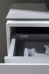 Тумба с раковиной Allen Brau Infinity 100 1.21004.WM белый матовый для ванной в интернет-магазине Sanbest