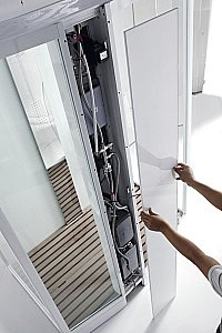 Душевая кабина Orans Diamond SR-89102S 150х100 white купить в интернет-магазине Sanbest