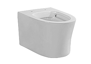 Унитаз подвесной Aquatek НИКА AQ2009-00+INS-0000012+KDI-0000013+KKI-0000002 белый, безободковый, с крышкой микролифт, с инсталляцией и белой кнопкой купить в интернет-магазине Sanbest