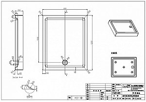 Душевой поддон Azario Ontario P1912 120х90 купить в интернет-магазине Sanbest