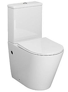 Унитаз Grossman Color GR-4480S безободковый, с крышкой микролифт, с бачком, белый купить в интернет-магазине Sanbest