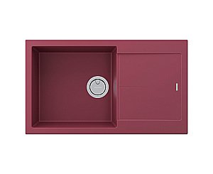 Кухонная мойка Paulmark Extensio 86 PM965644-ME красная матовая купить в интернет-магазине сантехники Sanbest
