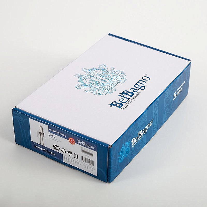 Гигиенический душ BelBagno LUCE LUC-HGN-ORO золото купить в интернет-магазине сантехники Sanbest