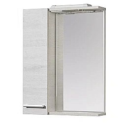 Зеркальный шкаф Акватон Ронда 55 дуб сомерсет купить в интернет-магазине сантехники Sanbest