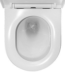 Унитаз подвесной Azario ORMI 4551+AZ-0253VD с инсталляцией Loranto безободковый, смыв торнадо, с сиденьем микролифт, белый купить в интернет-магазине Sanbest