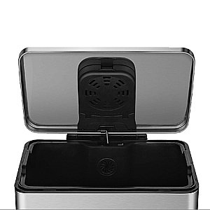 Ведро для мусора WeltWasser WW LASSY MT матовая сталь купить в интернет-магазине сантехники Sanbest