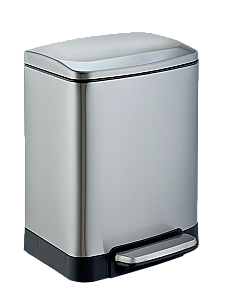 Ведро для мусора WeltWasser Golf 10000013380 сталь матовая купить в интернет-магазине сантехники Sanbest