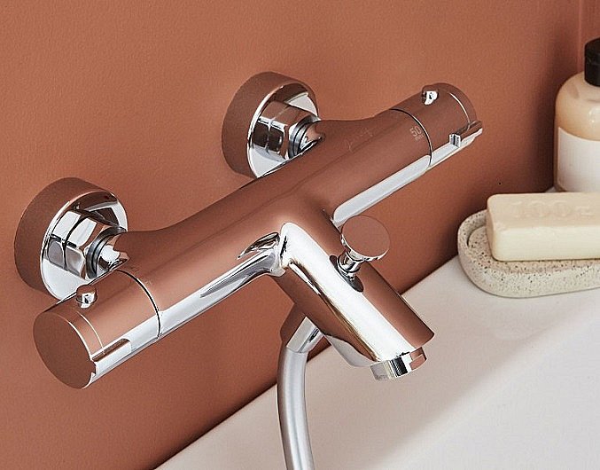 Смеситель для ванны Jacob Delafon BRIVE E24335-CP хром купить в интернет-магазине сантехники Sanbest