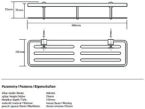 Мыльница Bemeta Cytro 146208062 купить в интернет-магазине сантехники Sanbest