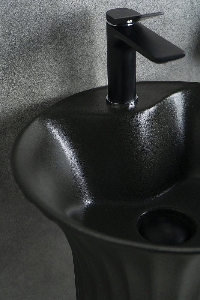 Раковина напольная Gid Autonomo 41 Nb132bg 81114 черная графит купить в интернет-магазине Sanbest