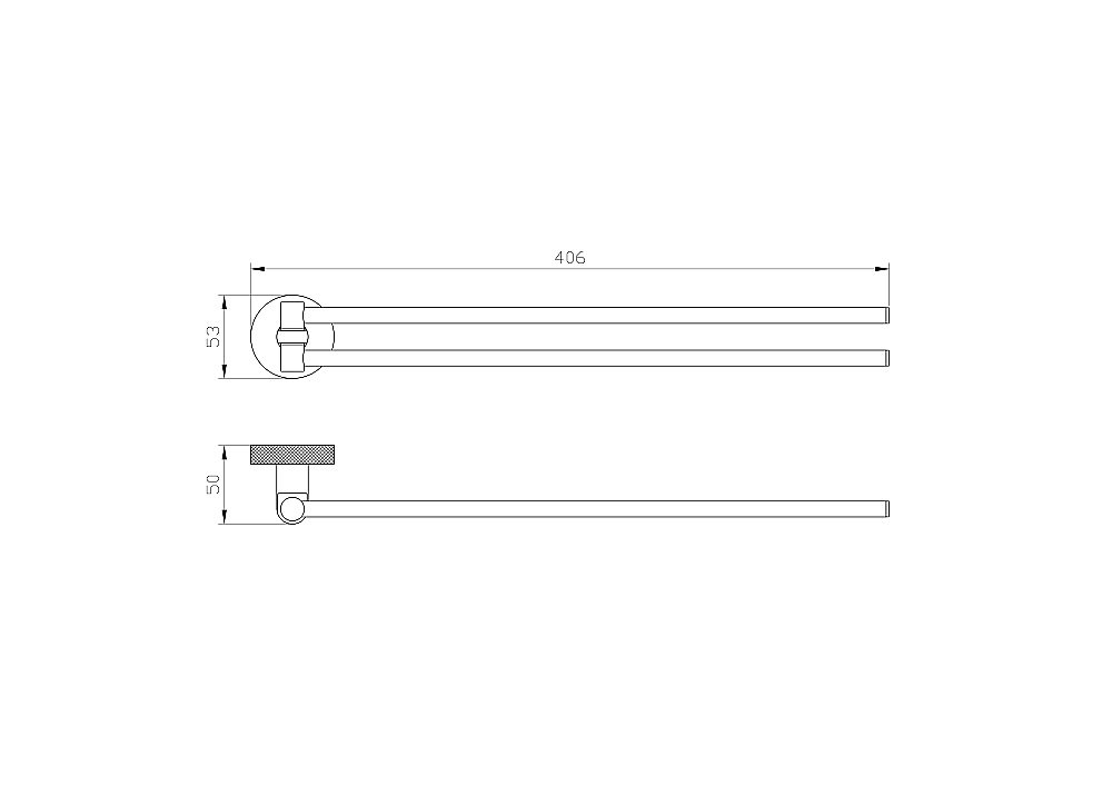 Полотенцедержатель поворотный WONZON & WOGHAND MAJESTIC WW-9231 черный/золото купить в интернет-магазине сантехники Sanbest