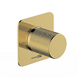 Дивертор Wasserkraft Ems A303 2 выхода, золото для смесителя в интернет-магазине сантехники Sanbest