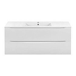 Тумба с раковиной Vincea Mia 1200 G.White для ванной в интернет-магазине Sanbest