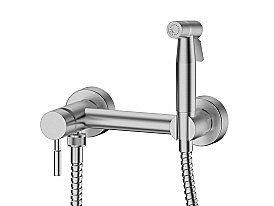 Гигиенический душ Rush Melos SUS1101-99 сатин купить в интернет-магазине сантехники Sanbest