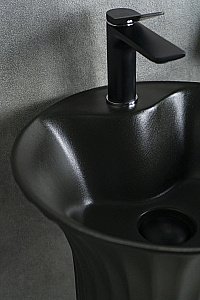 Раковина напольная Gid Autonomo 41 Nb132bg 81114 черная графит купить в интернет-магазине Sanbest