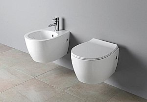 Унитаз подвесной Isvea Sentimenti Neo 10AR02007SV белый, безободковый купить в интернет-магазине Sanbest