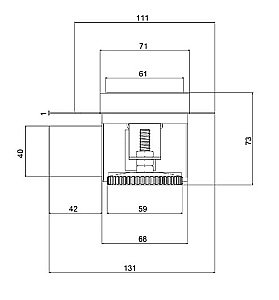 Душевой трап ESBANO Meta M-NICE-60MB 60 матовый черный купить в интернет-магазине Sanbest