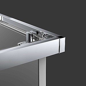 Душевой уголок Vincea ALPHA VSS-3AL100CL 100x100 стекло прозрачное/профиль хром купить в интернет-магазине Sanbest