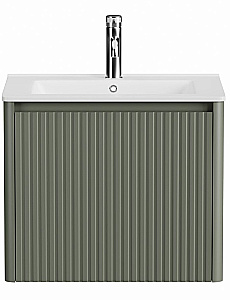 Тумба с раковиной Allen Brau Gravity 60 1.370016.CGM олива матовая для ванной в интернет-магазине Sanbest