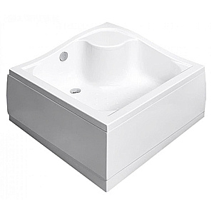Душевой поддон Radaway Korfu C 4C88400-03 80х80 белый купить в интернет-магазине Sanbest