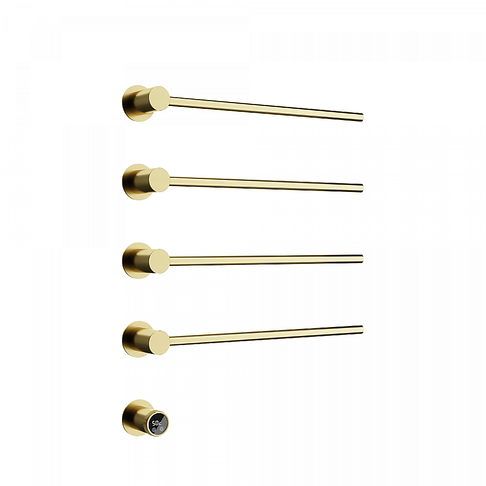 Полотенцесушитель электрический Sancos Linea SC14001BG брашированное золото купить в интернет-магазине сантехники Sanbest