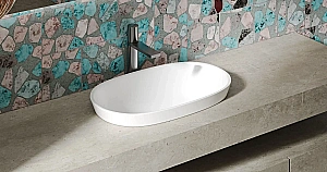 Раковина Salini MAREA 01 S-Sense 1802101G 65 белая купить в интернет-магазине Sanbest