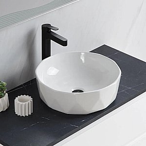 Раковина накладная Belbagno 41 BB1409 белая купить в интернет-магазине Sanbest