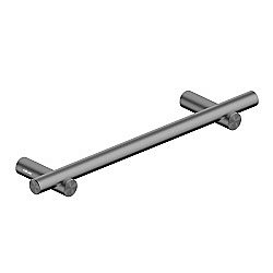 Полотенцедержатель Abber AA1853BGG оружейная сталь брашированная купить в интернет-магазине сантехники Sanbest