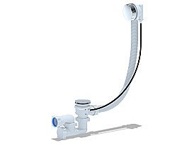 Слив-перелив для ванны Cersanit SMART 64285 хром купить в интернет-магазине сантехники Sanbest