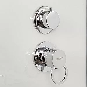 Душевая кабина DTO ЕМ1590 LED 90х90 купить в интернет-магазине сантехники Sanbest
