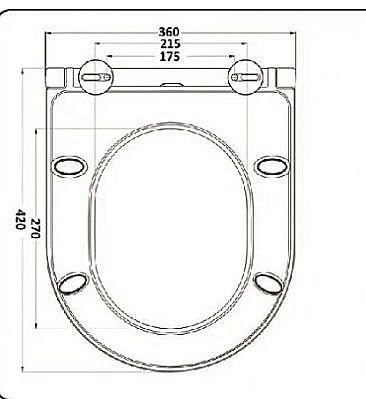 Унитаз подвесной Ceramalux 2197MG серый матовый, безободковый, с крышкой микролифт купить в интернет-магазине Sanbest