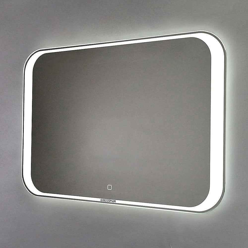 Зеркало с сенсором GROSSMAN Modern 280550 80x55 в ванную от интернет-магазине сантехники Sanbest